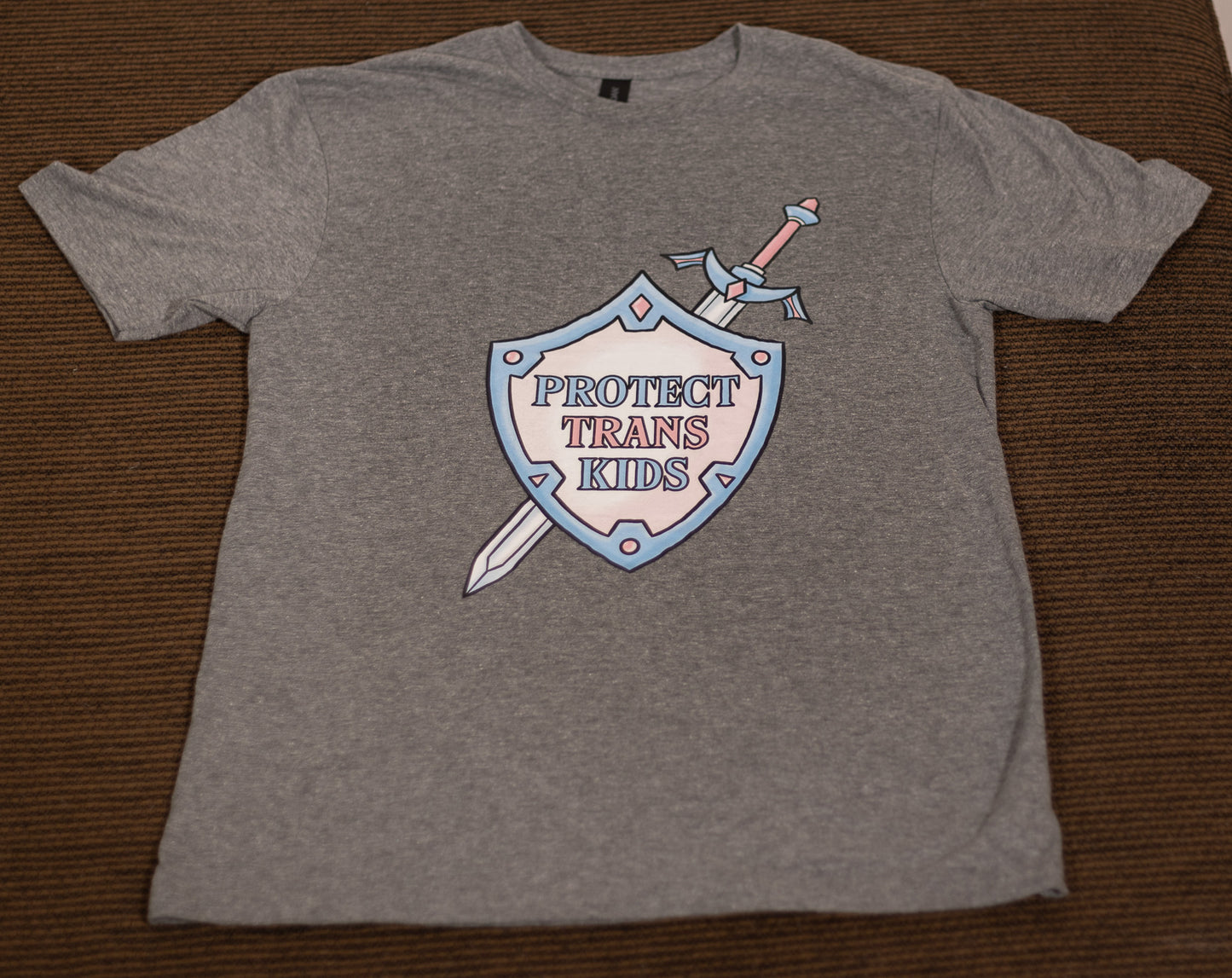 Protect Trans Kids unisex pride t-shirt