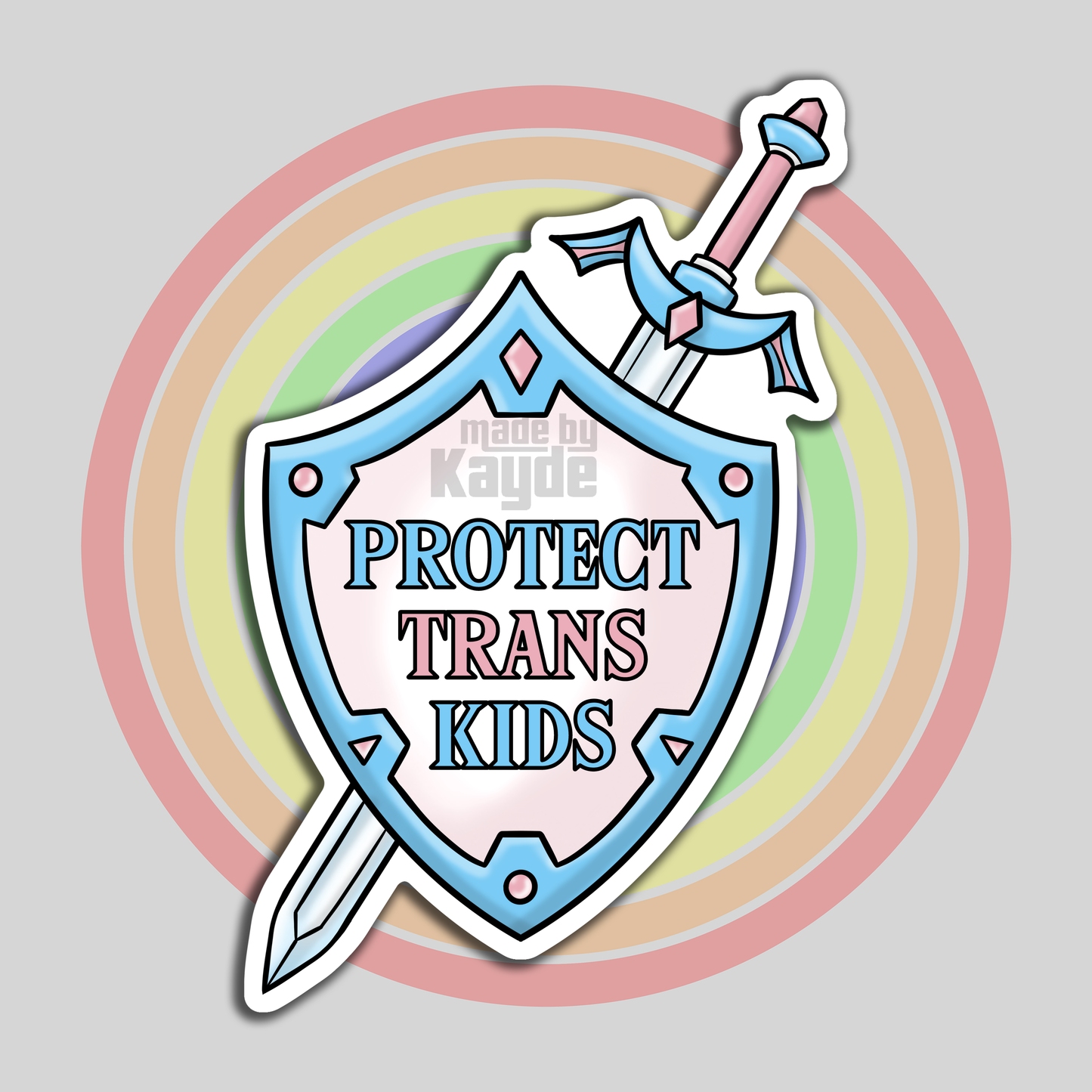 Protect Trans Kids Sticker