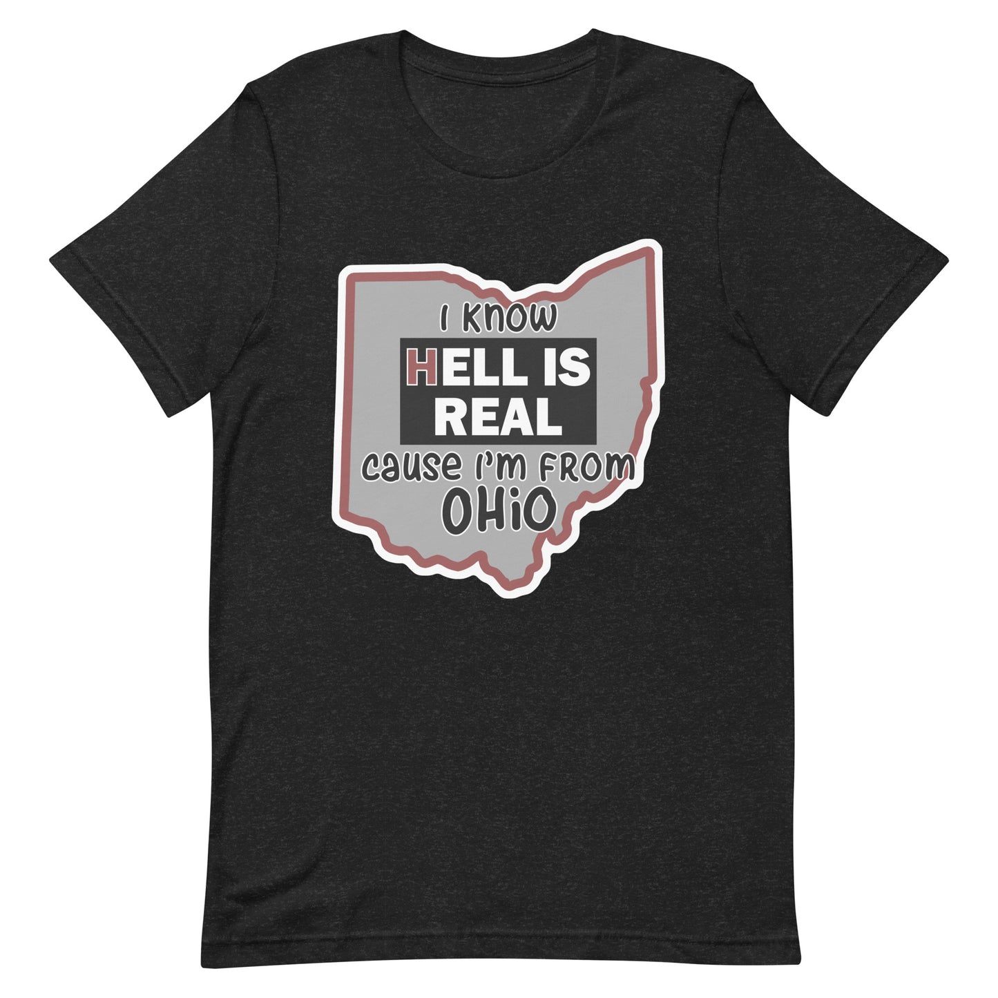 Ohio "Hell is Real" Unisex t-shirt