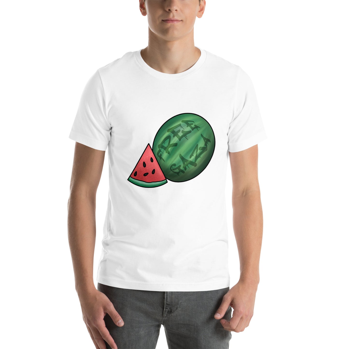 Watermelon Freedom Unisex t-shirt