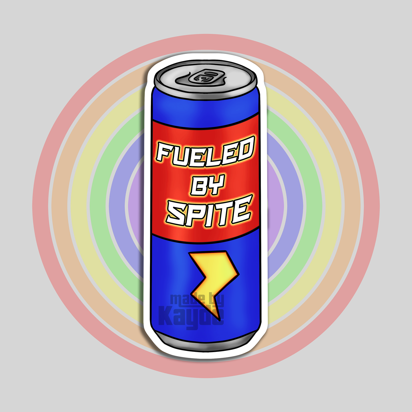 Fueled by Spite Sticker