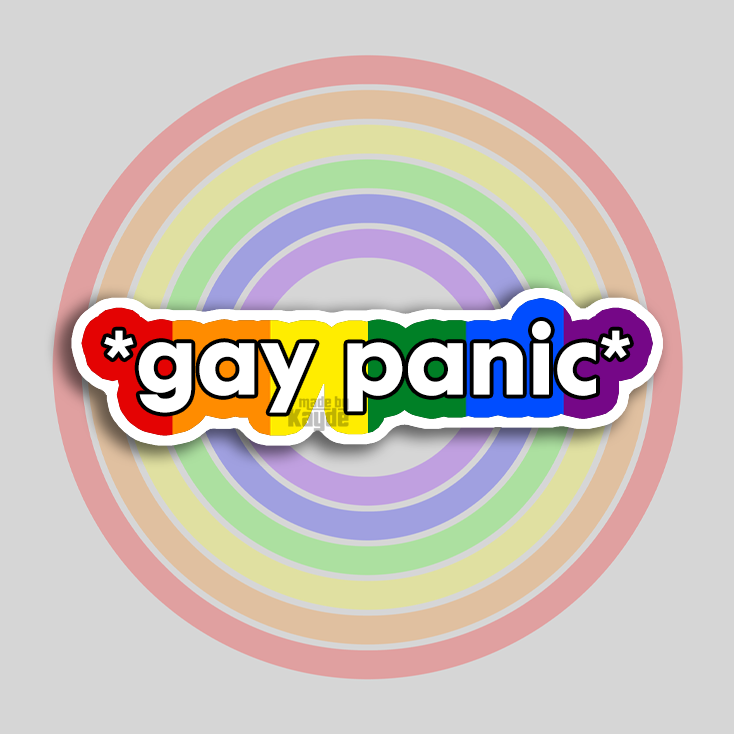 Gay Panic Sticker