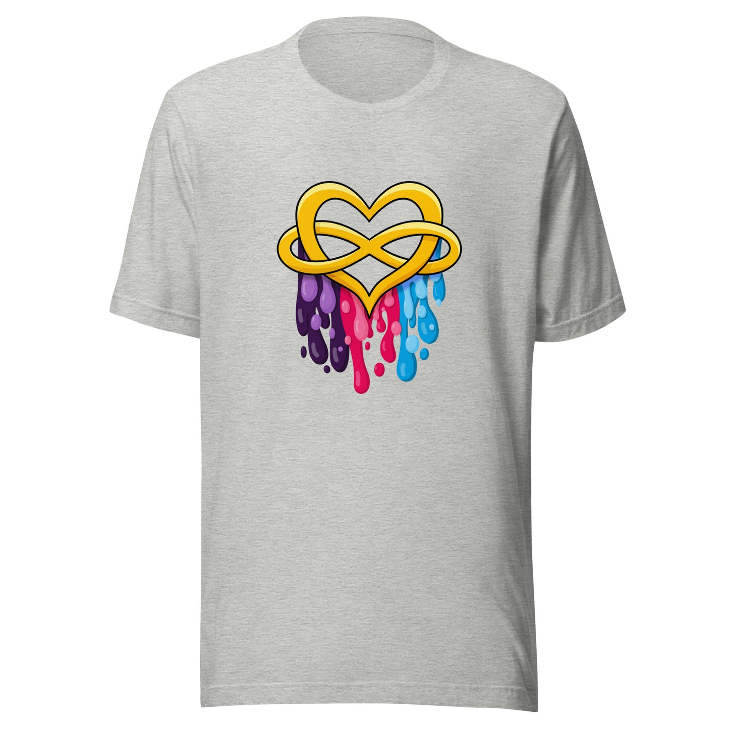 Polyamory Heart Pride Unisex t-shirt