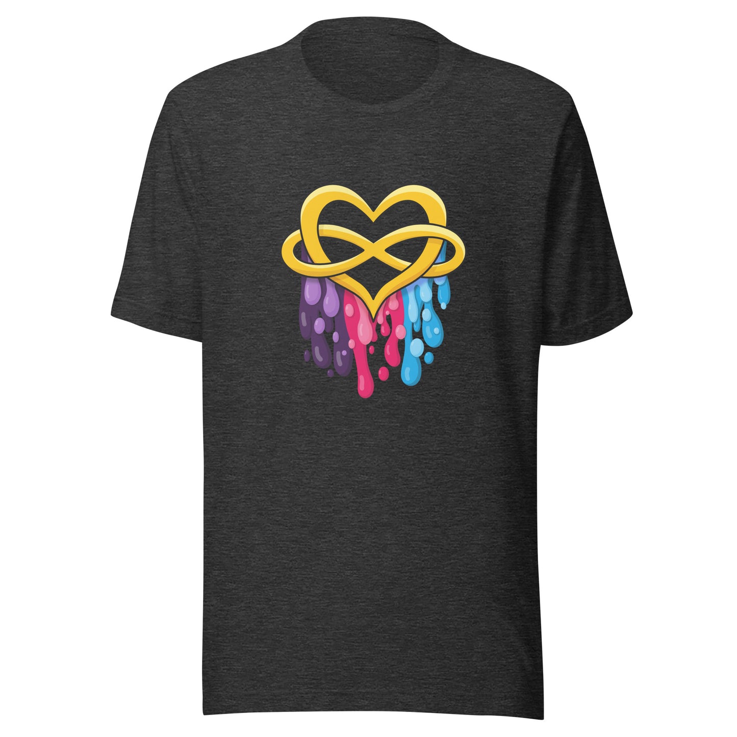 Polyamory Heart Pride Unisex t-shirt