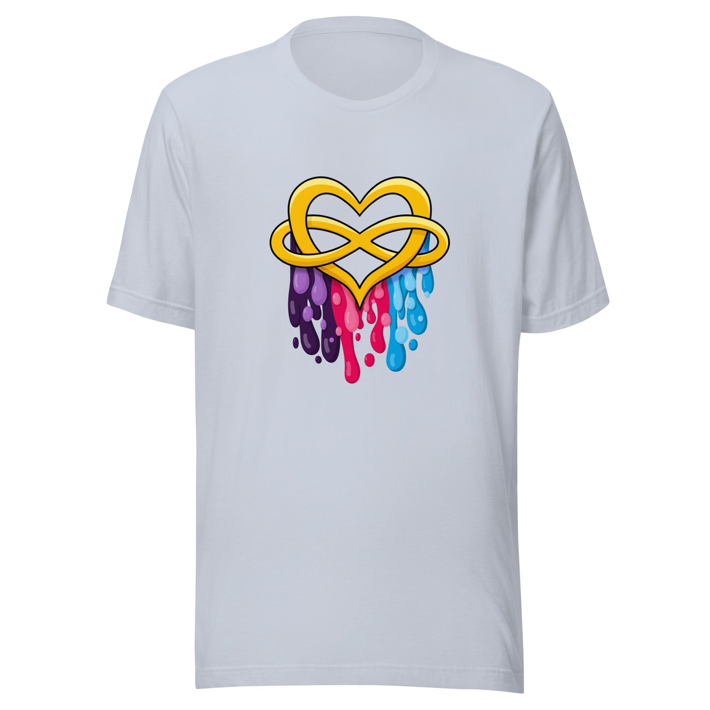 Polyamory Heart Pride Unisex t-shirt